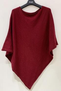 PONCHO-3D-V-ROSE PÂLE