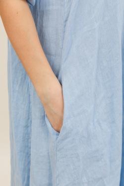 ROBE-LIN-41-BLEU CIEL