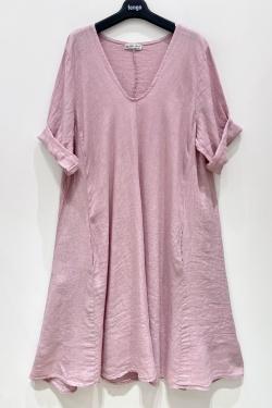 ROBE-LIN-41-BLEU CIEL