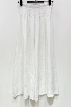 PANTALON-LARGE-LIN-CHOCOLAT