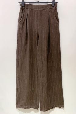 PANTALON-LIN-RAYÉ-96-BLANC