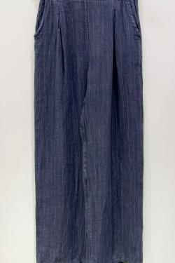 PANTALON-LIN-RAYÉ-96-BLANC