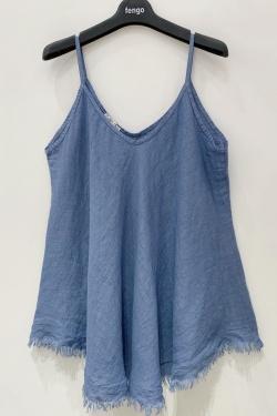 TOP-LIN-589-BLEU CIEL