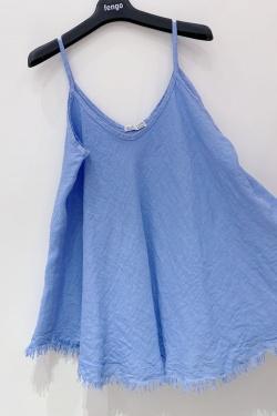 TOP-LIN-589-BLEU CIEL