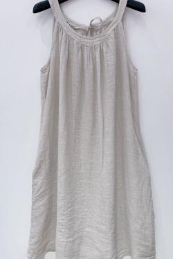 ROBE-LIN-9879-CAMEL