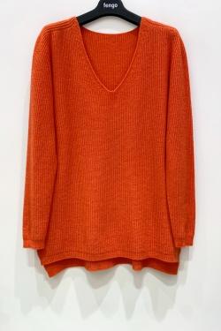 PULL-TUNIQUE-1788-BLEU CIEL