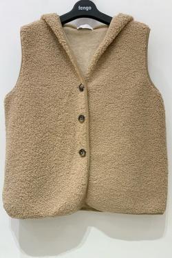 GILET-BRG-581-ECRU