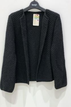 VESTE-LAINE-MOHAIR-FUCHSIA/ROSE