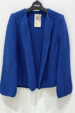 VESTE-LAINE-MOHAIR-FUCHSIA/ROSE