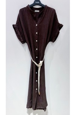 ROBE-LIN-RY-950-CHOCOLAT