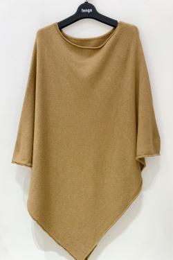 PONCHO-3D-ROSE PÂLE