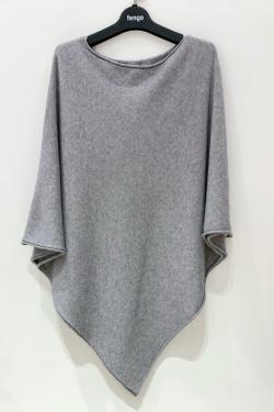 PONCHO-3D-ROSE PÂLE