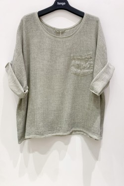 T-SHIRT-LC504-1P-VERT ÉMERAUDE