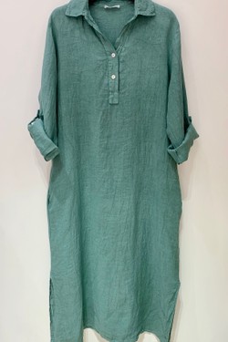 ROBE-LIN-ISABELLE2-BLEU ROYAL