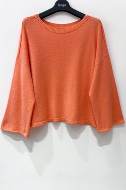 PULL-3D765-ABRICOT