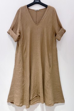 ROBE-LIN-41A-BEIGE