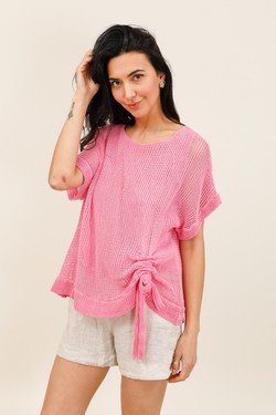 Top-crochet-10606-FUCHSIA/ROSE