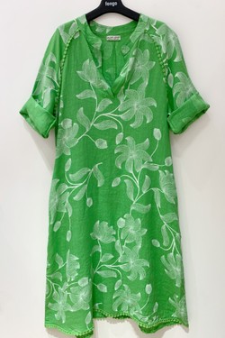 ROBE-LIN-LILI2-FUCHSIA/ROSE