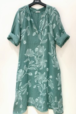 ROBE-LIN-LILI2-FUCHSIA/ROSE