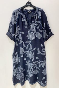 ROBE-LIN-LILI2-FUCHSIA/ROSE