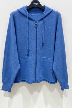 GILET-ZIPPÉ-061A-BLEU ROYAL