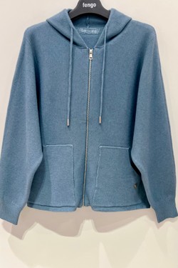 GILET-ZIPPÉ-061A-BLEU ROYAL
