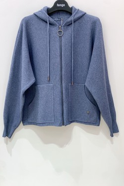 GILET-ZIPPÉ-061A-BLEU ROYAL