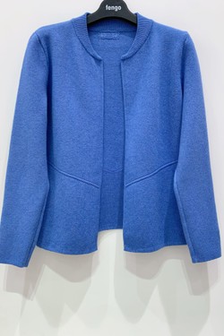 VESTE-C-COLB217A-BLEU CIEL