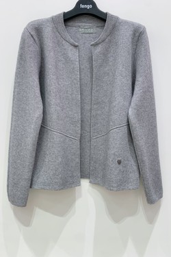 VESTE-C-COLB217A-BLEU CIEL