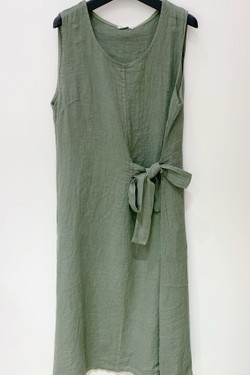 ROBE-LIN-CHARLIE2-BLEU AZUR
