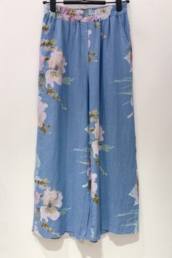 PTL-LIN-FLORA-BLEU JEAN