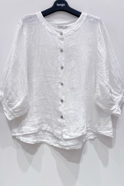 CHEMISE-LIN821-FUCHSIA/ROSE