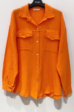 CHEMISE-GAZE-702-ORANGE