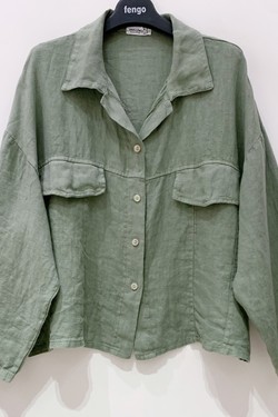 CHEMISE-LIN-2P475B-CAMEL