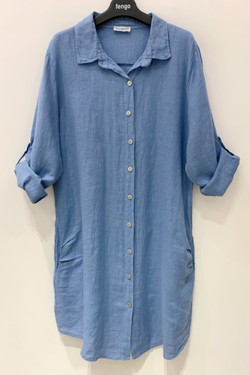 CHEMISE-197LINO-2-BLEU AZUR