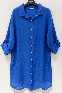 CHEMISE-197LINO-2-BLEU AZUR
