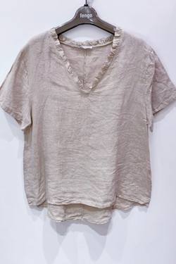 TOP-lin-volant-267B-BLEU JEAN