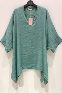 TUNIQUE-LIN-PALOMA-1-BLEU AZUR