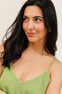 TOP-LIN-9589-BLEU JEAN-FUCHSIA/ROSE