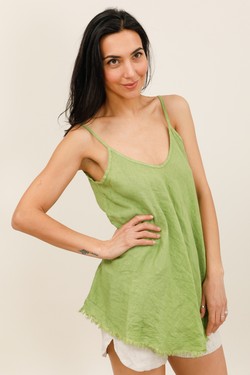 TOP-LIN-9589-BLEU JEAN-FUCHSIA/ROSE