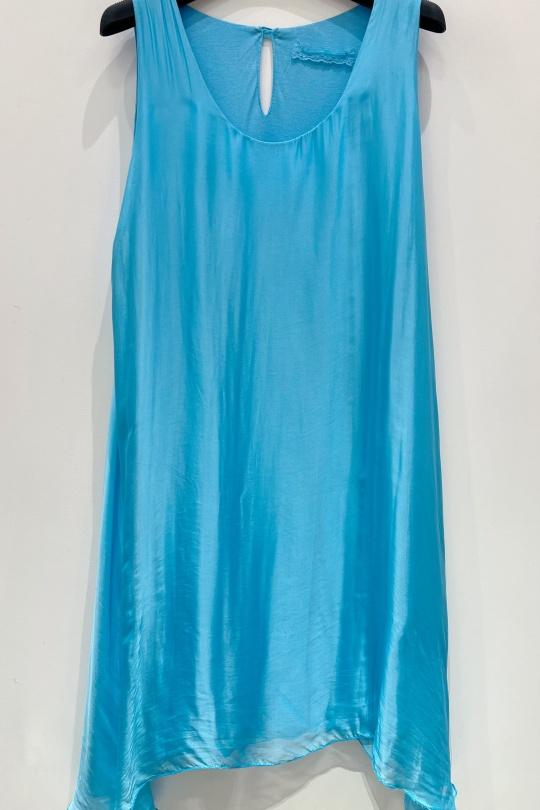 ST-ROBE-SOIE-TURQUOISE