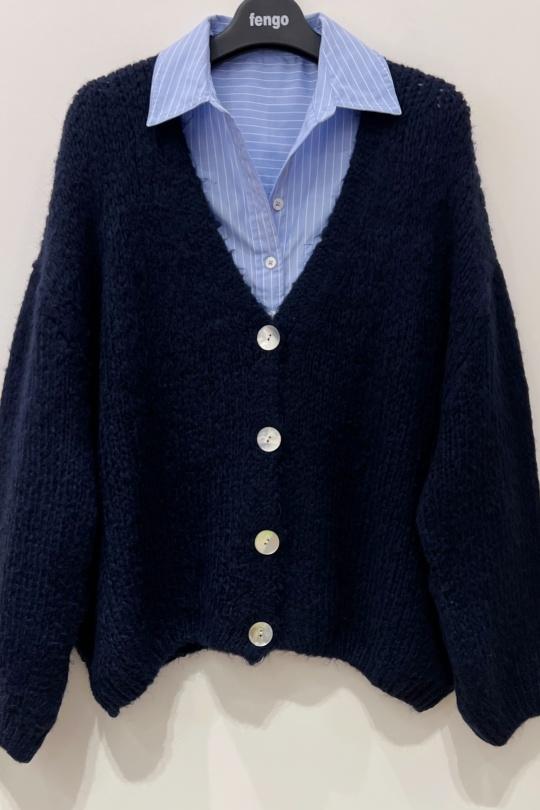 GILET-OVERSIZE-412-BLEU MARINE