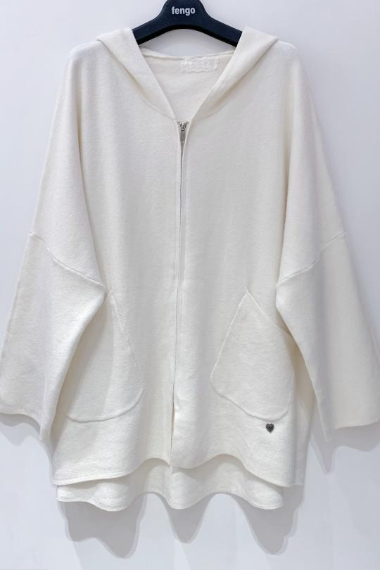 VESTE-256W547-ECRU