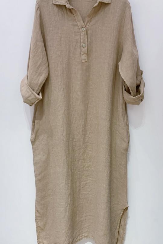 ROBE-LIN-ISABELLE-CAMEL