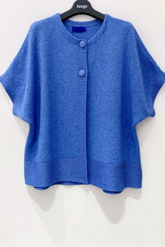 GILET-094-BLEU ROYAL