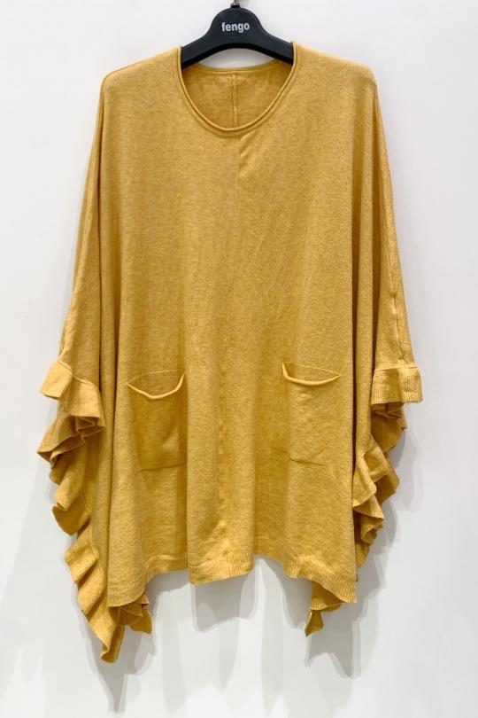 PONCHO-VOLANTS-104-JAUNE