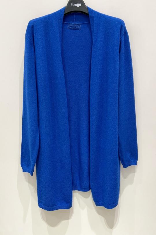 GILET-FIN-BASIQUE-BLEU ROYAL