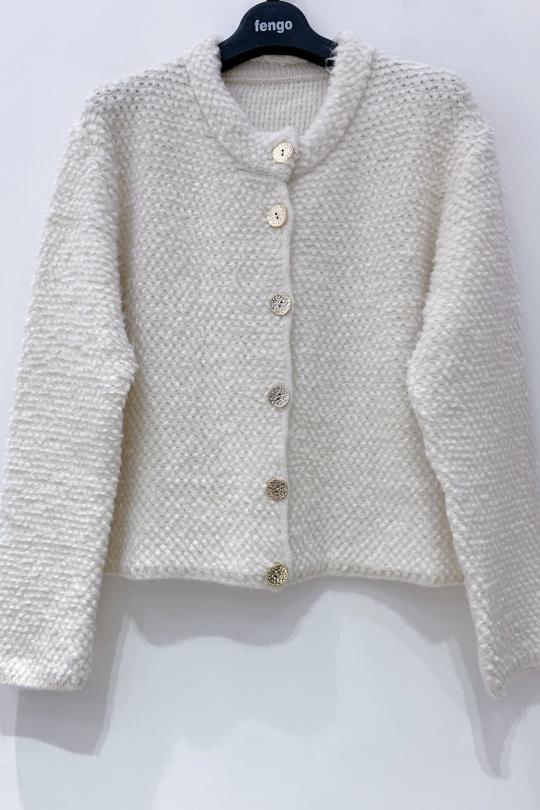 GILET-256WLA512-ECRU