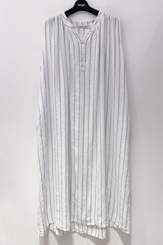 Robe-lin-RY-10554-BLANC