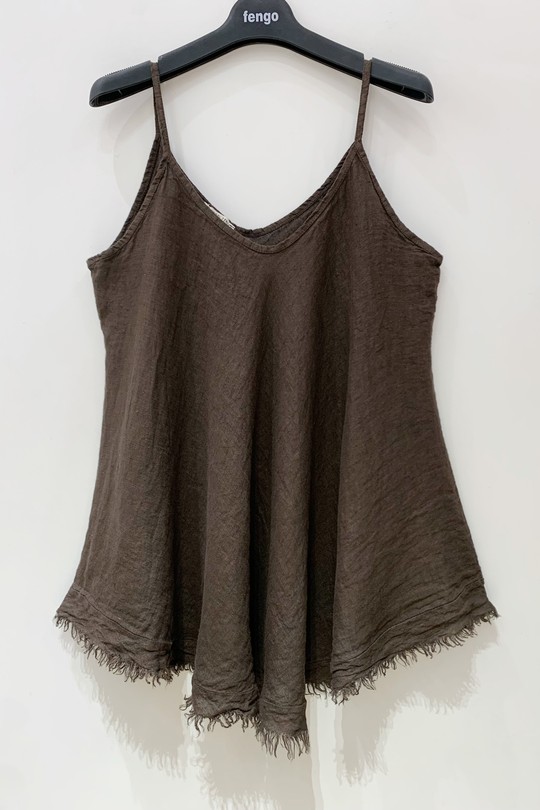 TOP-LIN589-CHOCOLAT